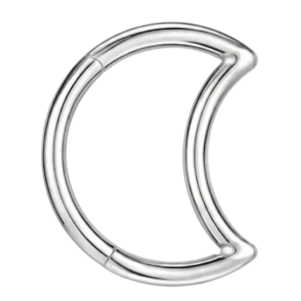 Titanium gesegmenteerde clicker - maan - doordringende planeet