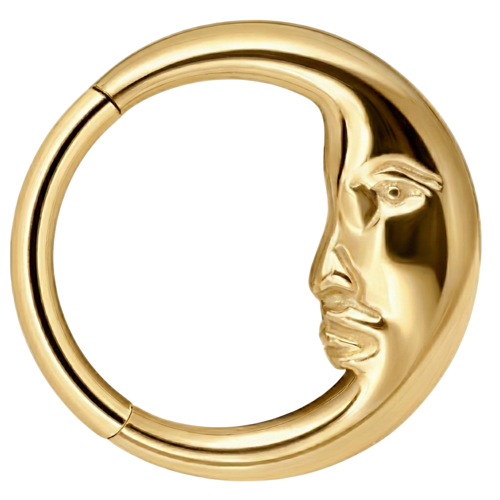 Titanium segmentclicker - Halve maan