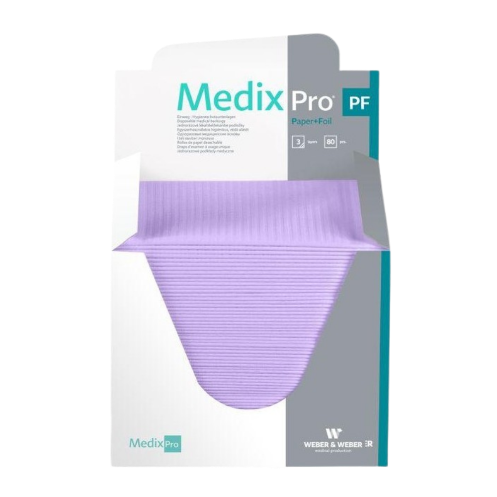 MedixPro Gevouwen Tissue- en Foliepads 80 Stuks - Diverse Kleuren