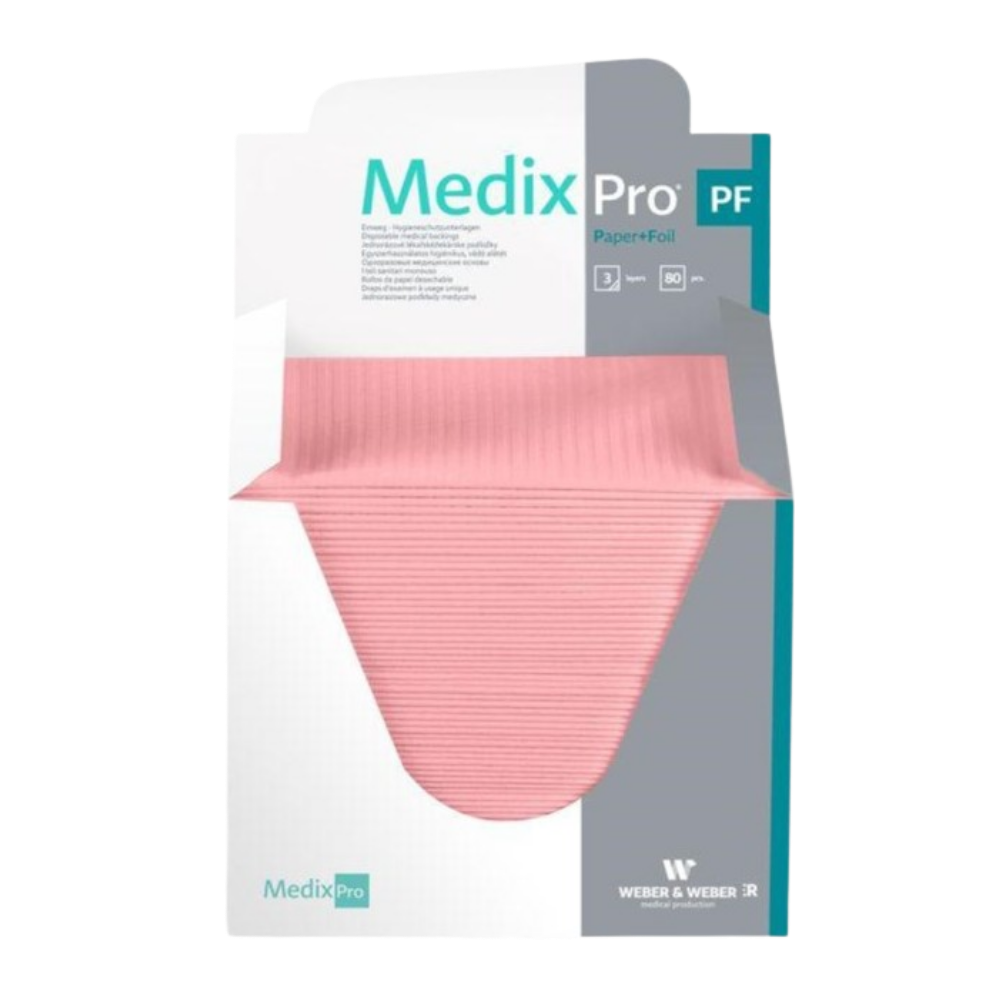 MedixPro Gevouwen Tissue- en Foliepads 80 Stuks - Diverse Kleuren
