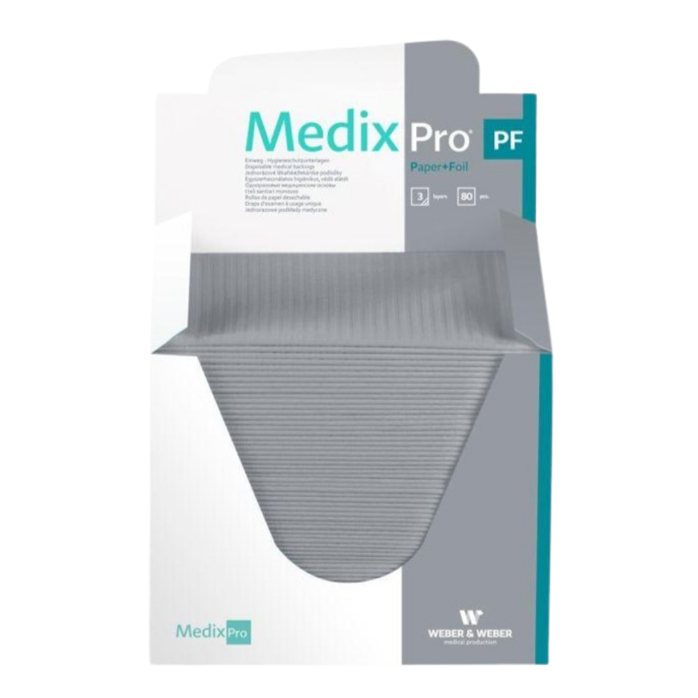 MedixPro Gevouwen Tissue- en Foliepads 80 Stuks - Diverse Kleuren