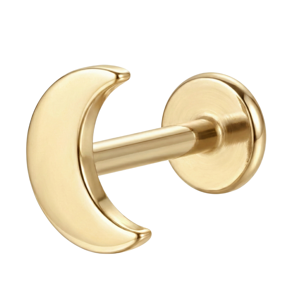 Titanium Labret - Maan