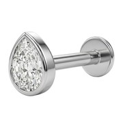 Titanium Decoratieve Labret - Traan