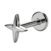 Titanium Decoratieve Labret - Ballonster