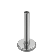 Titaniumstaaf - Labret met binnendraad