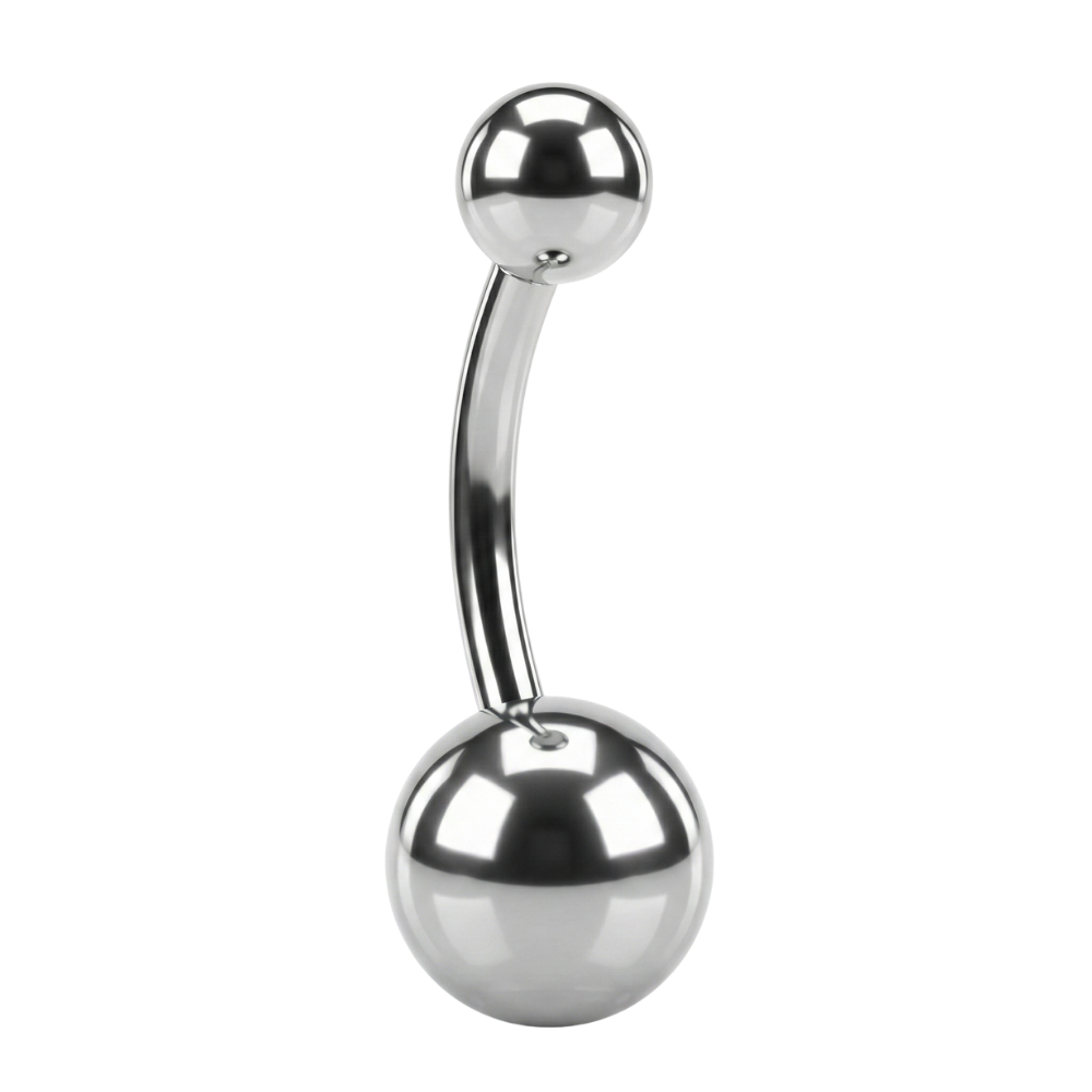 Titanium Navelpiercing - Ballen