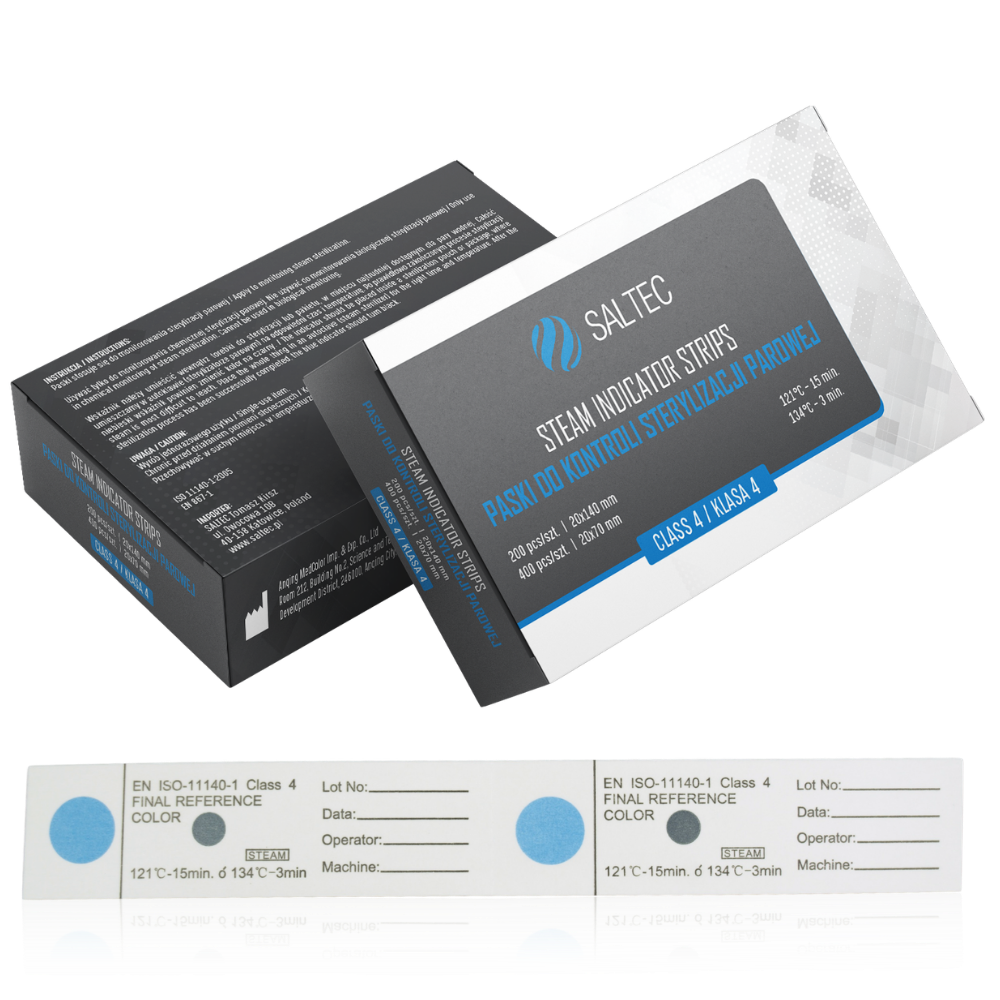 Saltec sterilisatiestrips Klasse 4 - 2x200 strips