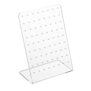 Akrylowy Ekspozytor na Kolczyki do Piercingu - 72 otwory