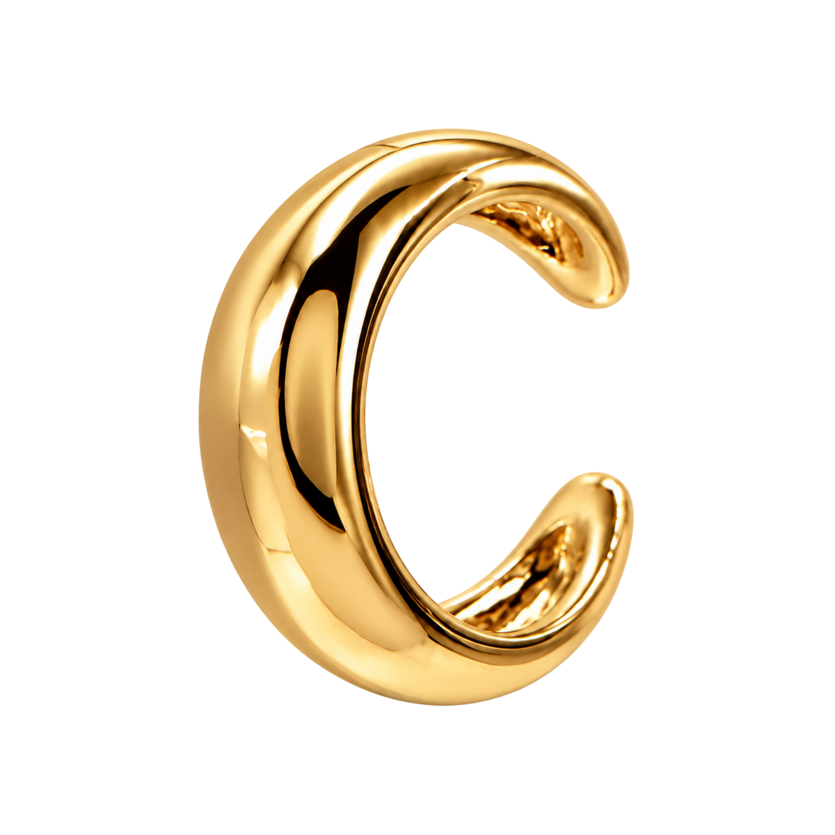 Nausznica Gładka Wypukła - Ear Cuff