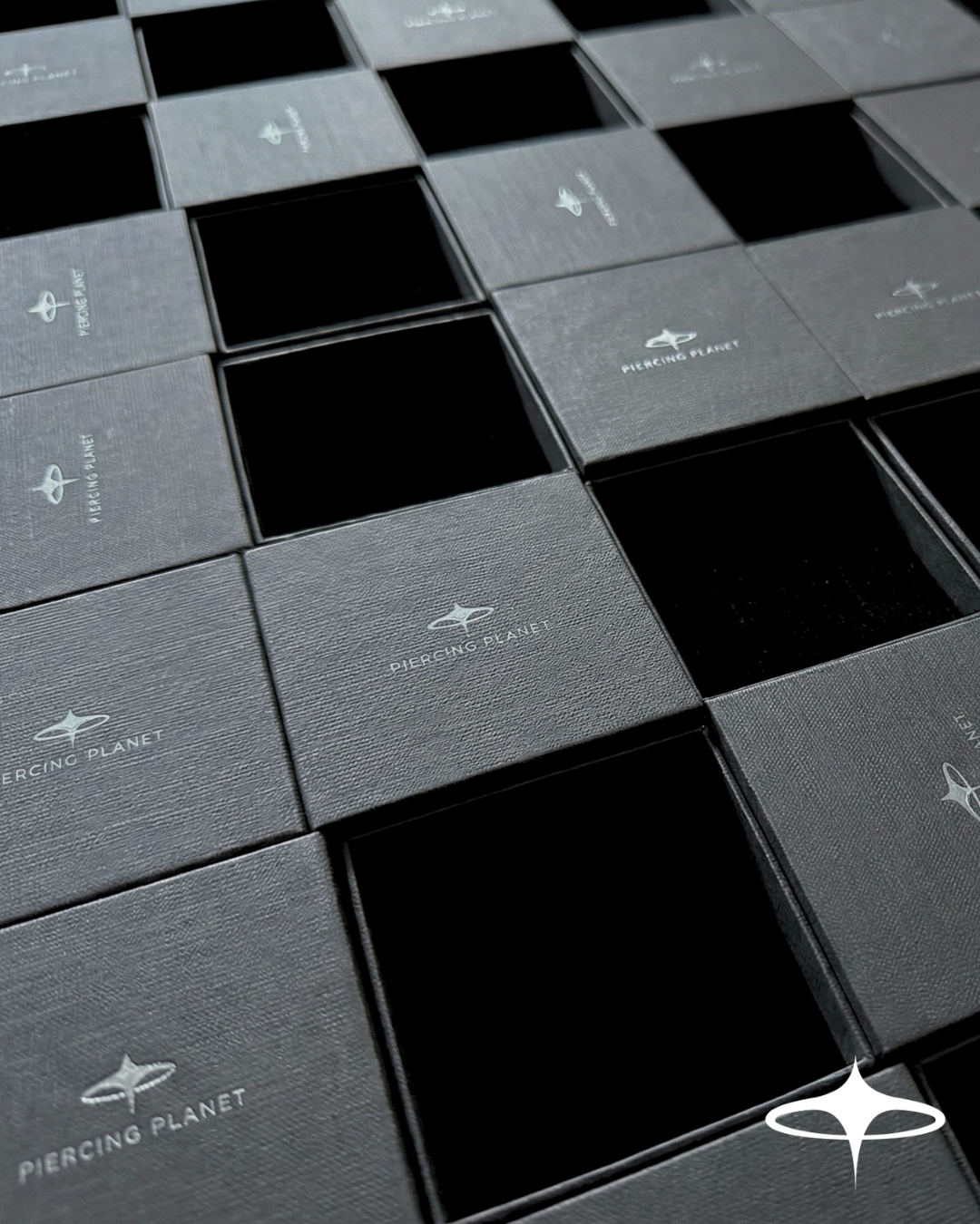 Elegante sieraden geschenkdoos - zwart