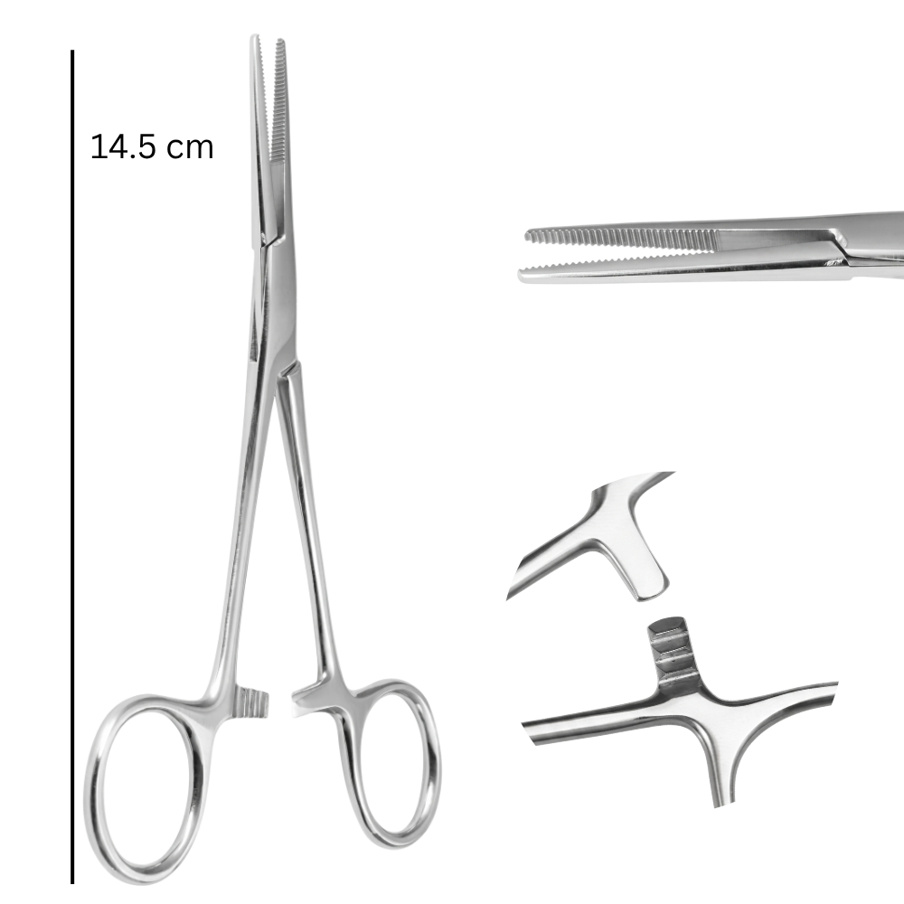 Piercingtang - Recht, 14,5 cm
