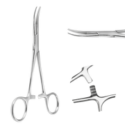 Piercingtang - Gebogen, 14,5 cm