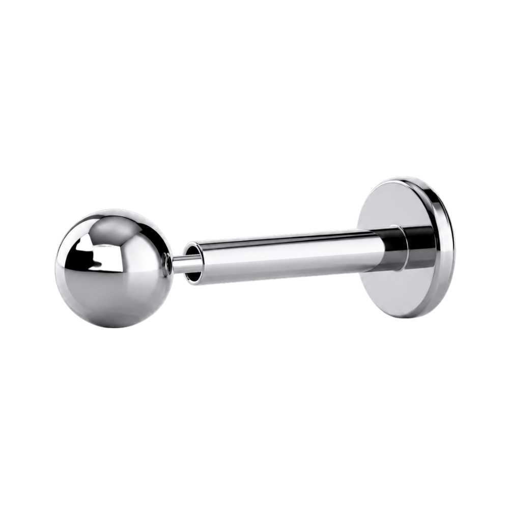 Tytanowy Labret Z Kulka Push-In