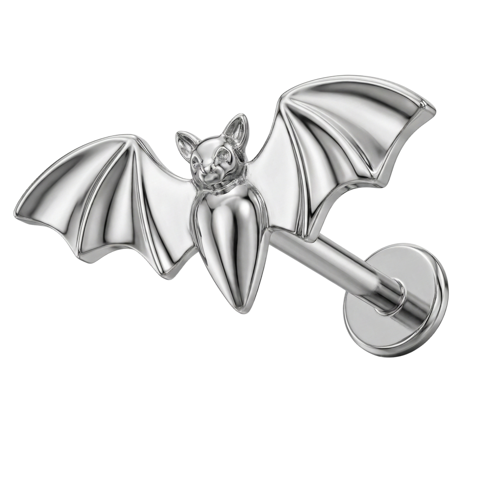 Titanium Decoratief Labret - Bat
