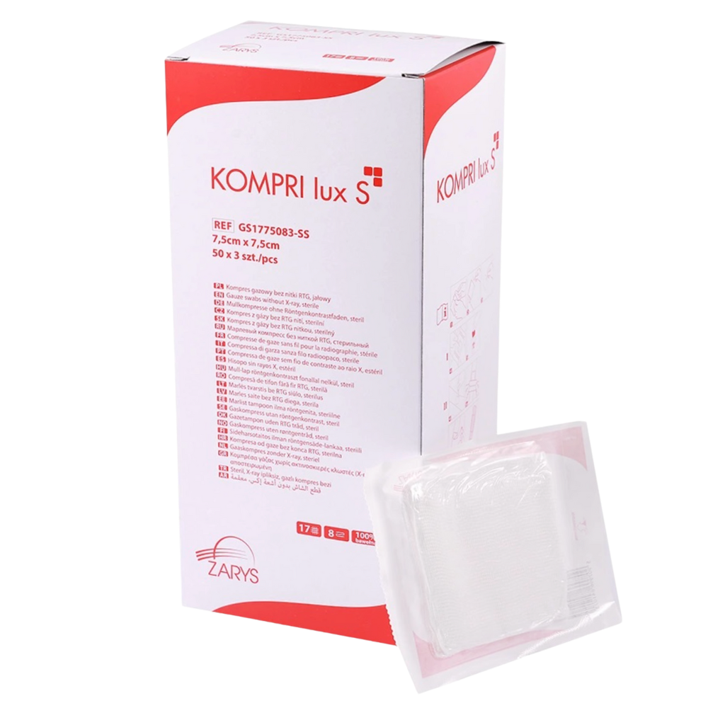 Steriel gaaskompres - 5 stuks/1 verpakking